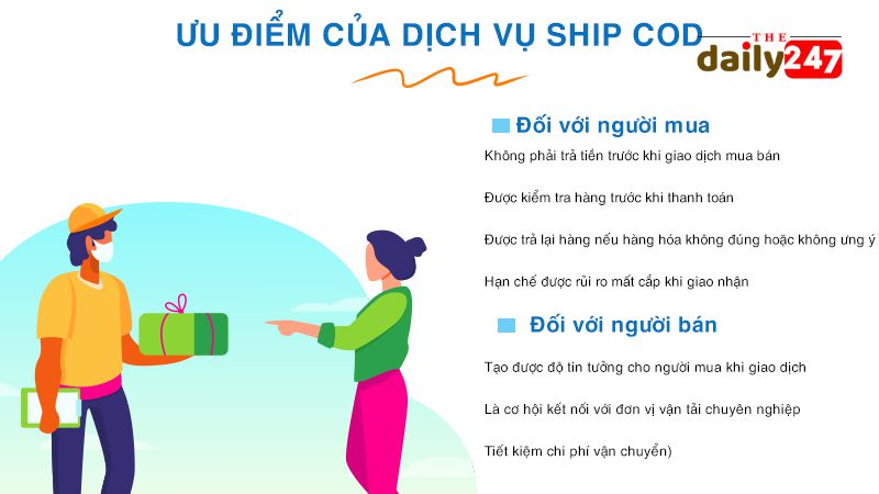 Ship COD là gì? Cash On Delivery: Dịch vụ giao hàng thu tiền hộ